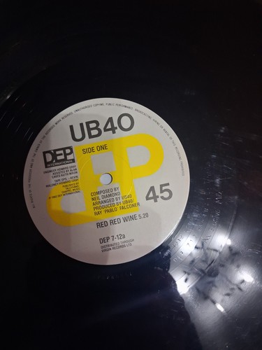 Ub40 red wine - red, vinyl