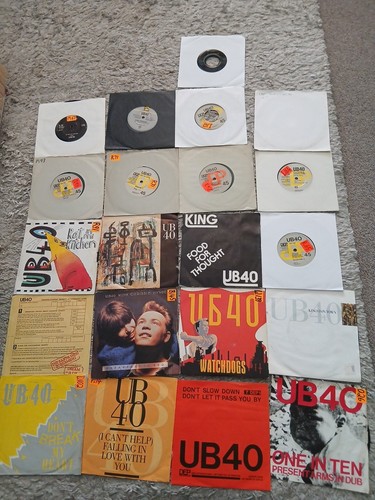 Ub40 vinyl singles - 21,