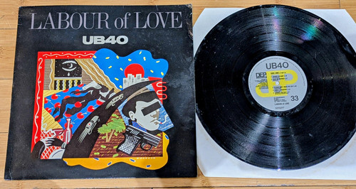 Ub40 labour love black - 12",
