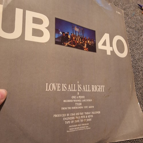 Ub40 love all - ub40, right