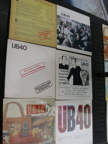 Six original ub40 vinyl record - original,