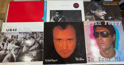 Vinyl lps bulk ub40 dire - 6,,