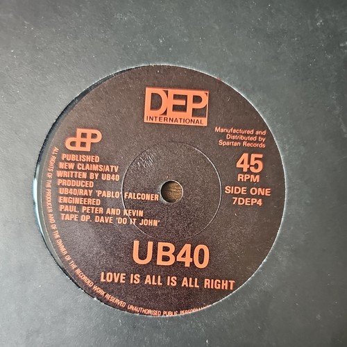 Ub40 love all is - love,