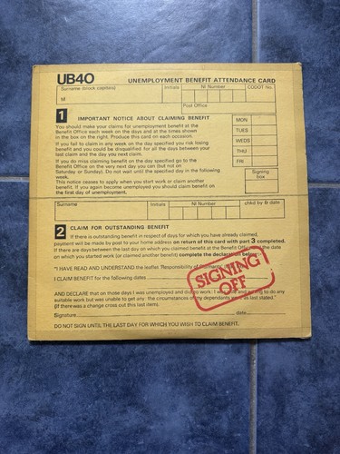 Preloved ub40 signing - ub40,