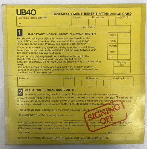 Ub40 signing off original - ub40-signing, 1980