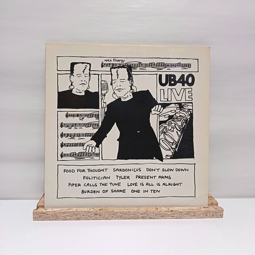 Ub40 live vinyl record vg - vinyl, vg+/vg+