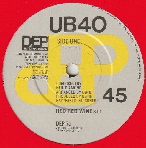 Ub40 red - -, dep