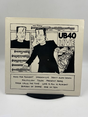 Ub40 live vinyl lp - ex/vg,