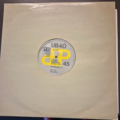 Ub40 red wine vinyl - ‎red,