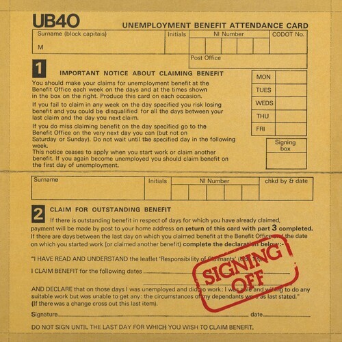 Ub40 signing off vinyl - ub40, 12"