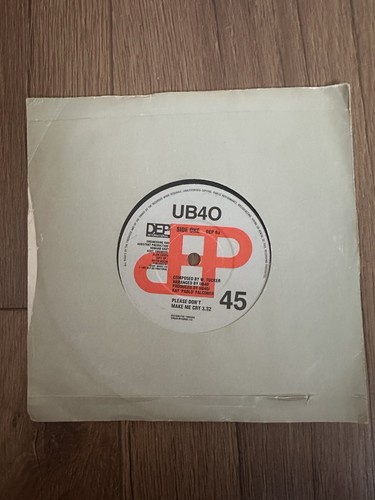 Ub40 vinyl record - ub40, please
