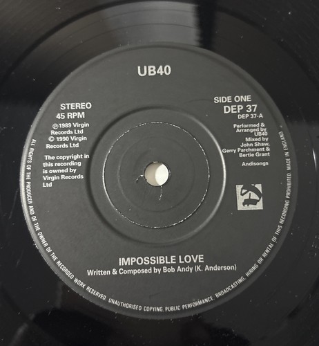 Ub40 oursong impossible - &,